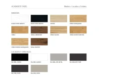 Mesa de comedor redonda Stela con tapa porcelánico de Tadel