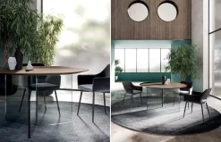 Mesa de comedor redonda Smart ring de Devina Nais