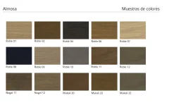 Mesa de madera fija Alquezar de Almosa