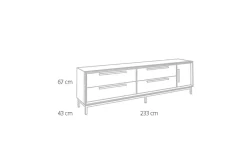 Mueble Tv Estoril 233 de Grupo Seys