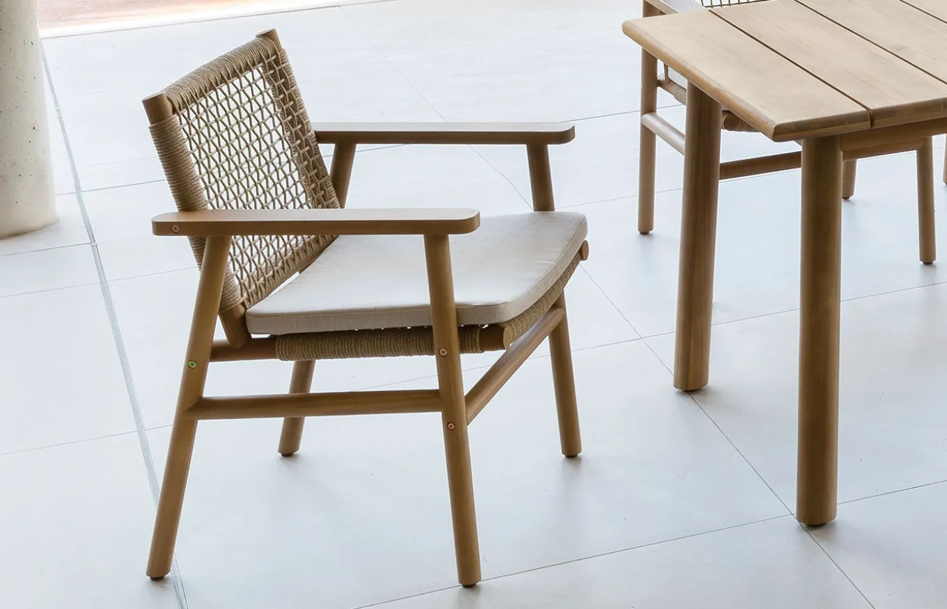 Silla de comedor de exterior Nature de Arkimueble