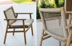 Silla de comedor de exterior Nature de Arkimueble