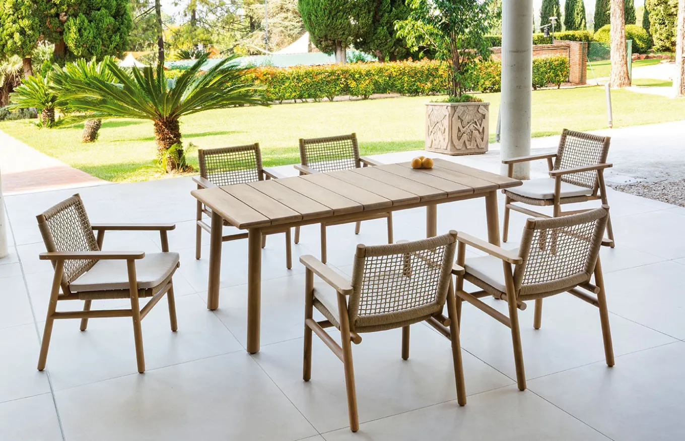 Silla de comedor de exterior Nature de Arkimueble