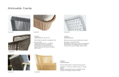 Silla exterior de jardín Verona de Arkimueble