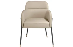 Sillón de comedor en polipiel de Ángel Cerdá