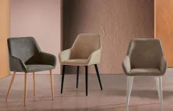 Sillón de comedor Nela Magnum de Seres