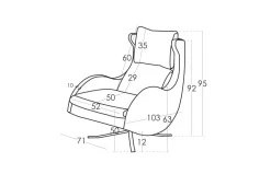 Sillón Lenny de Fama