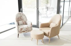 Sillón Miranda con Puff de Fama