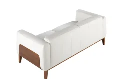 Sofá 3 plazas tapizado en piel 6115 de Ángel Cerdá