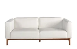 Sofá 3 plazas tapizado en piel 6115 de Ángel Cerdá