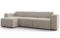 Sofá fijo modular con chaiselongue Sirocco de Temasdos