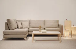 Sofá fijo rinconera Memphis de Temasdos