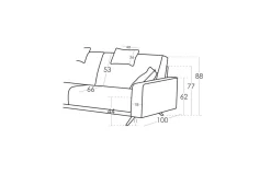 Sofá Pacific de Fama