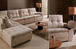 Sofá relax rinconera Gio de Acomodel