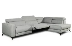 Sofá relax rinconera Sigma con reposapies oculto de Temasdos