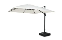 Sombrilla de exterior Anna en lona de Poliéster de Arkimueble