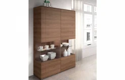 Vitrina New Nagare AU03 Nogal de A.Brito